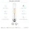 Luxrite T9 Tube LED Light Bulbs 5W 60W Equivalent 500LM 5000K Bright White Dimmable E26 Base, 4PK LR21656-4PK - alternate 4